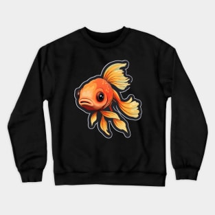 Goldfish Lovers Cute Goldfish Crewneck Sweatshirt